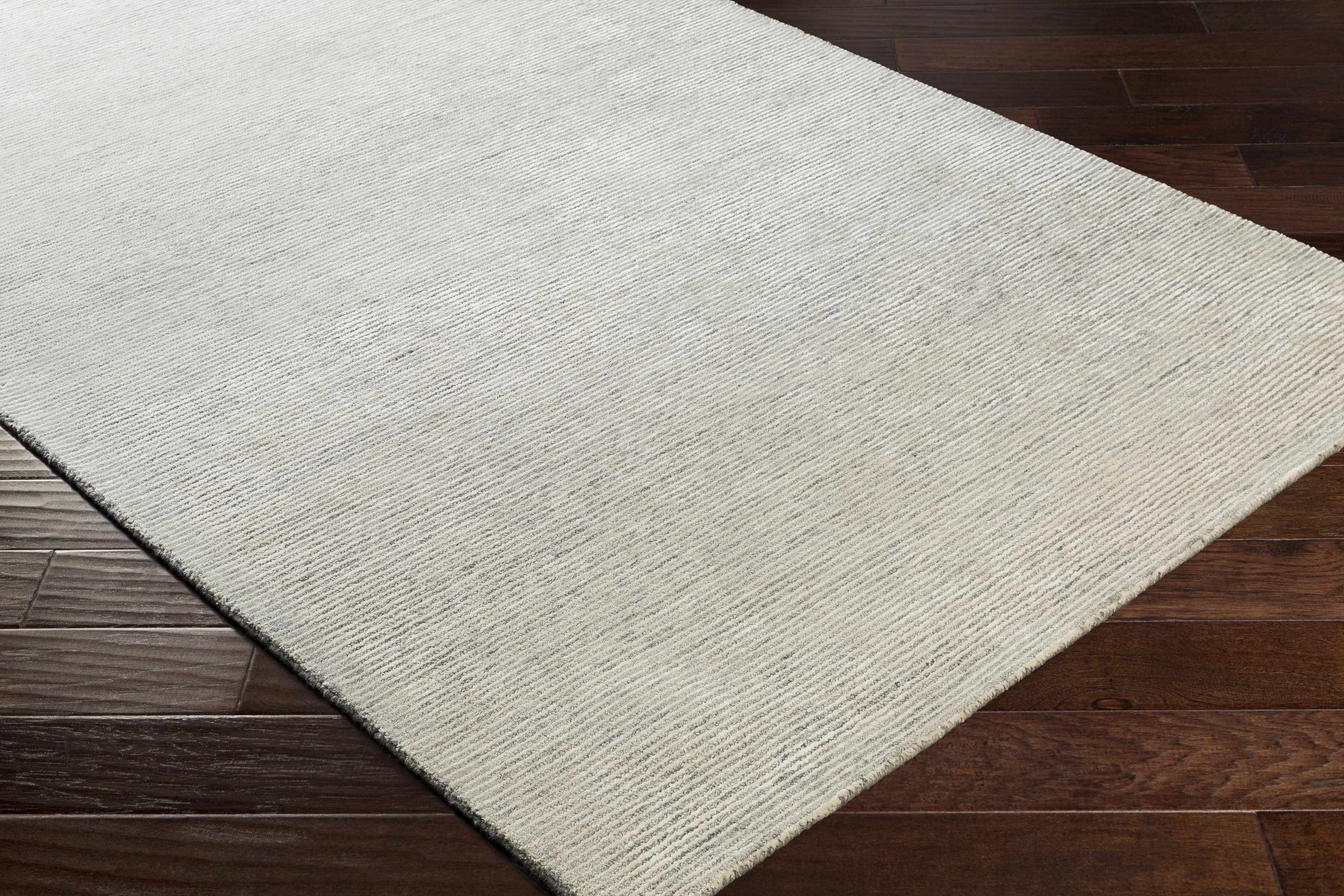Orcas Hand Tufted Wool-Blend Rug - Aqua