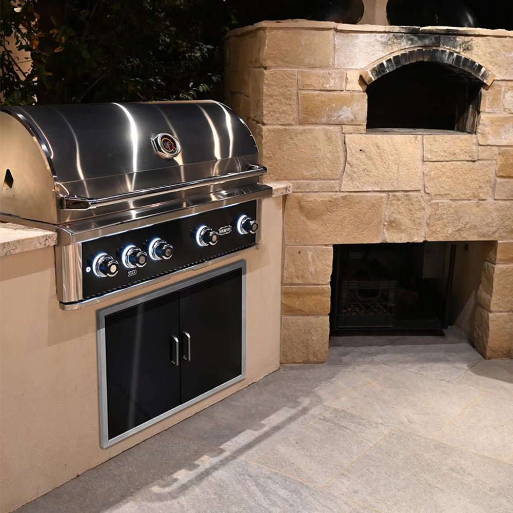Wildfire Outdoor Living Ranch Pro 304 Stainless Steel Propane Gas Grill, 42" (WF-PRO42G-RH-LP) (SAK50263)
