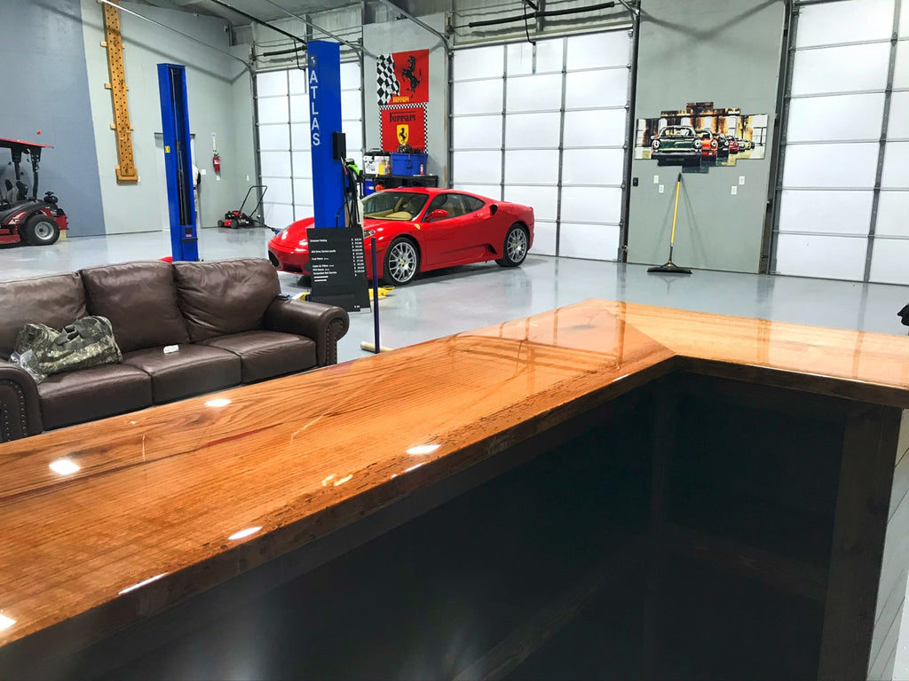 Bar Top and Table Top Clear Epoxy Resin 7 Gallons